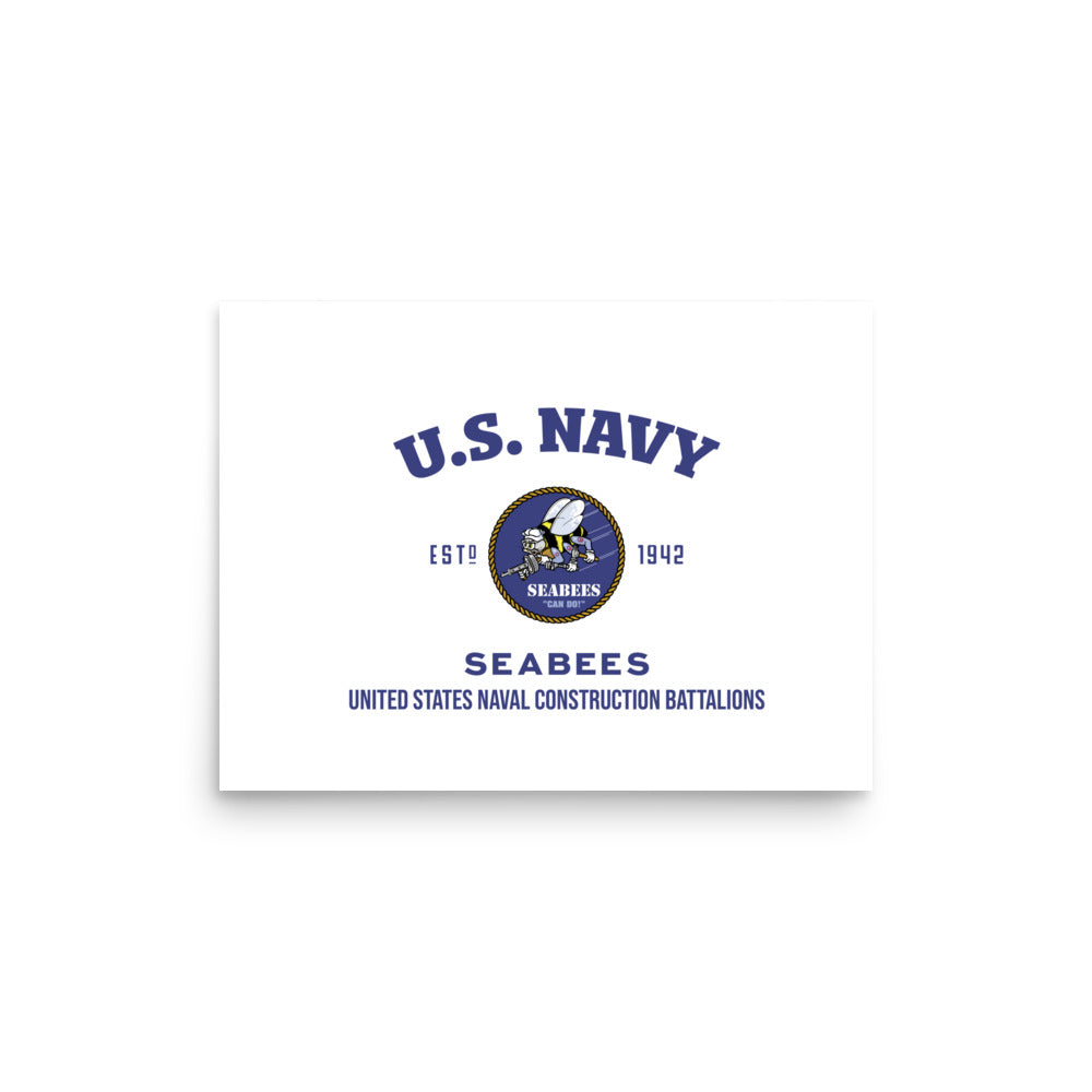 Seabees 'Go Now' Patch
