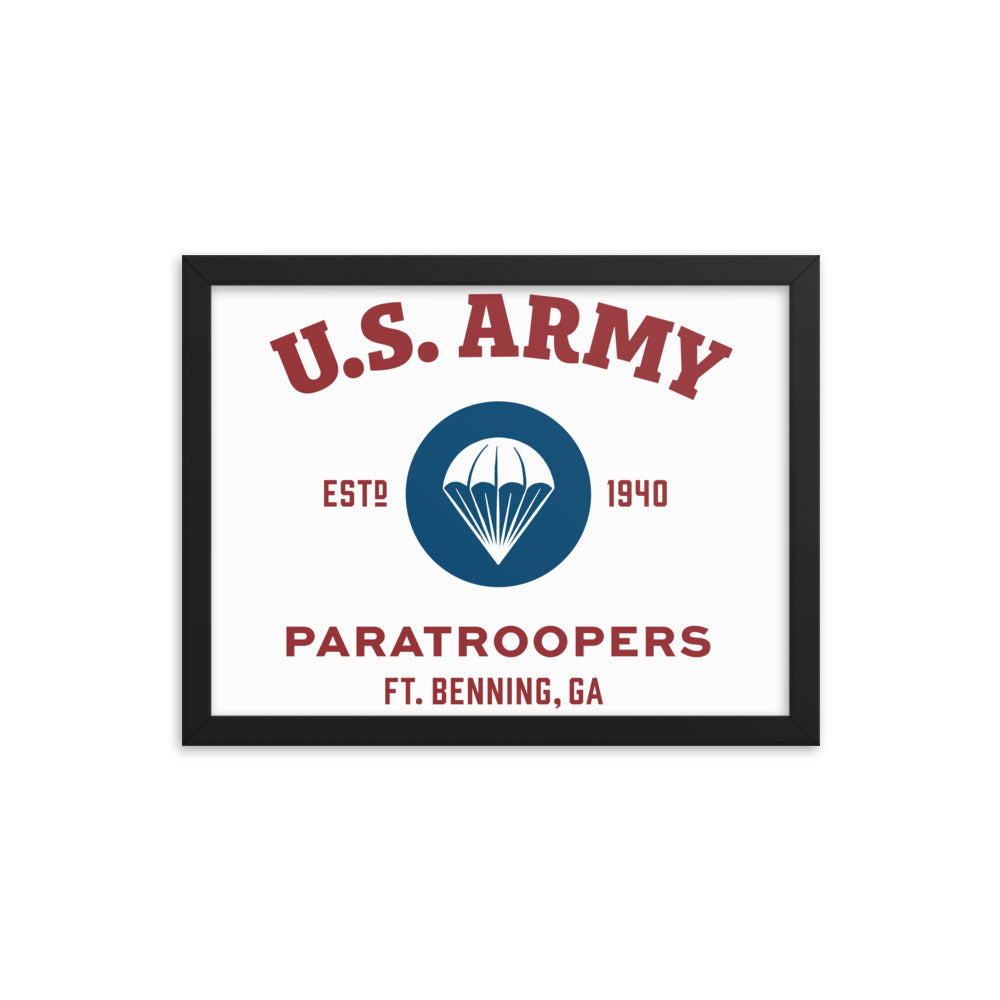 U.S. Army Paratroopers Ft. Benning, GA