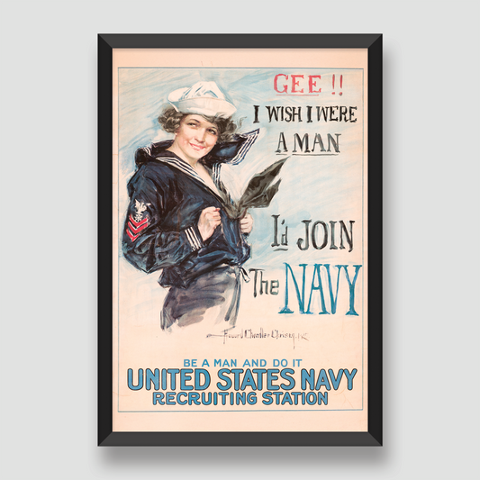 "Gee, I wish I were a man..."