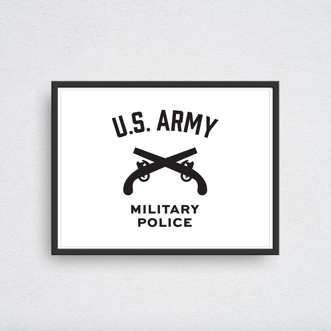 US Army Military Police Print