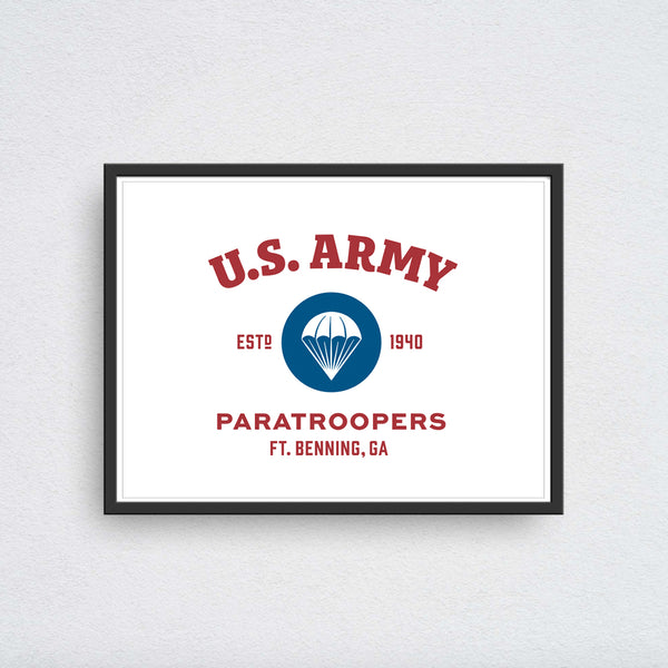 U.S. Army Paratroopers Ft. Benning, GA